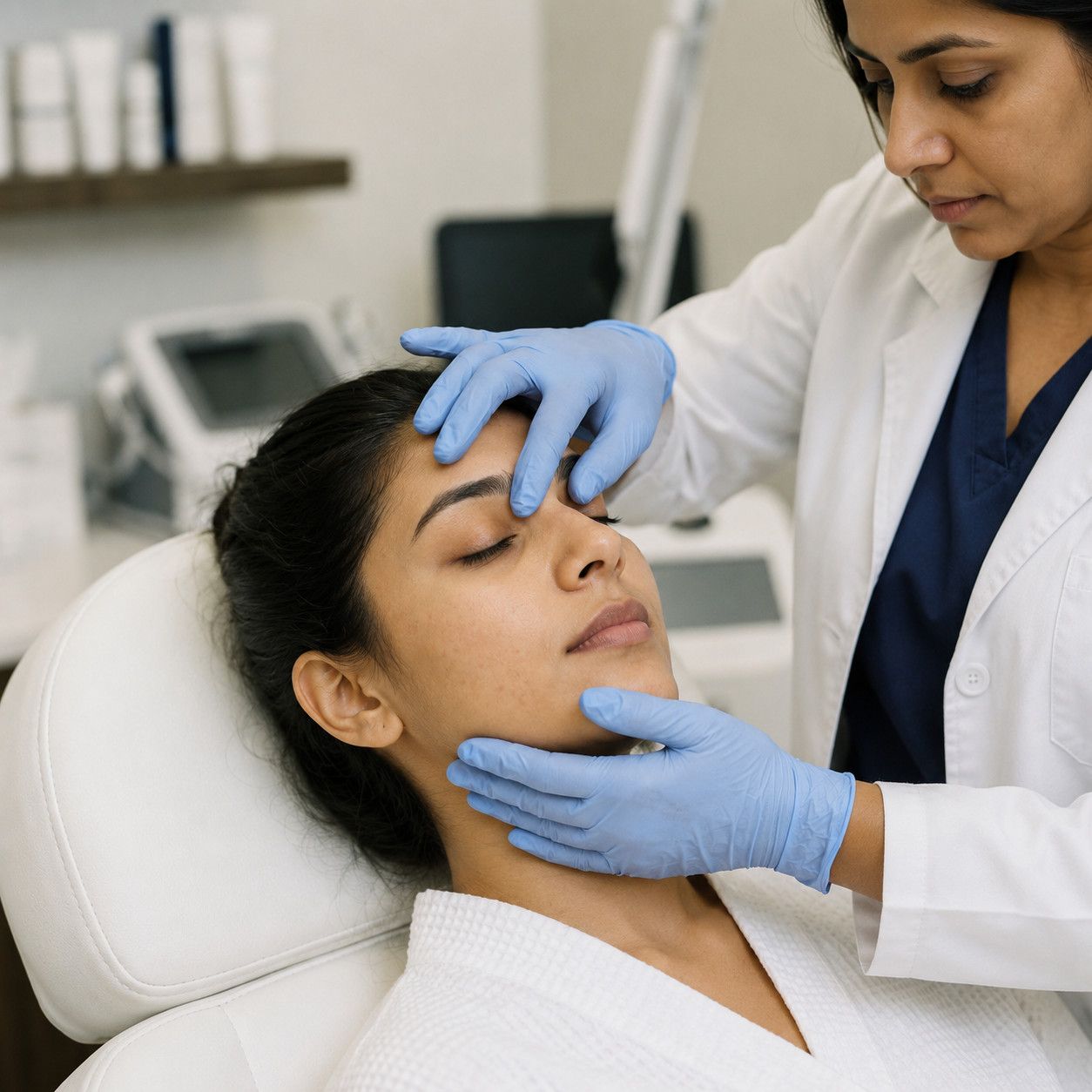 Aesthetic Oculoplasty Examination